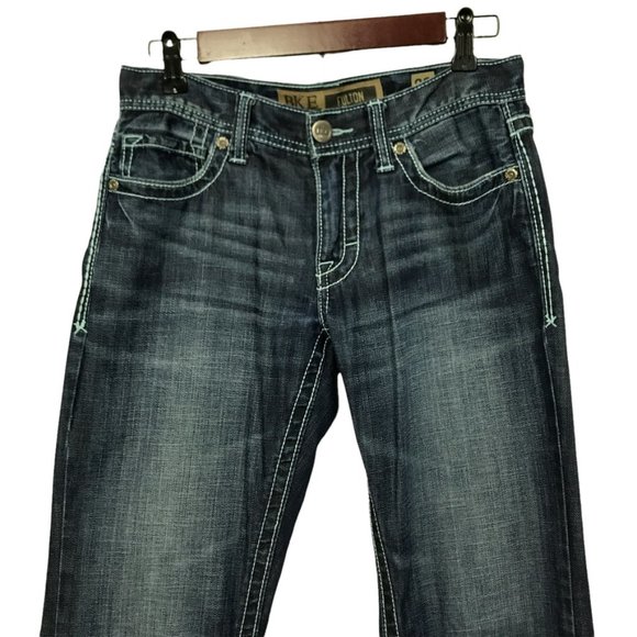 BKE Buckle Fulton Slim Fit Bootcut Low Rise Jeans - Picture 3 of 11